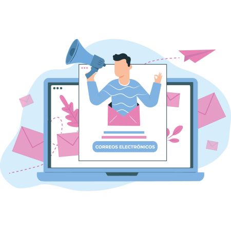 Email: envía emails personalizados con facturas, promociones, alertas y entre otros.